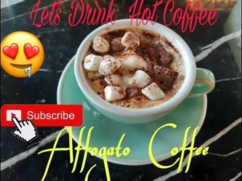 AFFOGATO COFFEE WITH MARS MALLOW