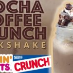 MOCHA COFFEE CRUNCH MILKSHAKE – Dunkin Donuts Iced Coffee and Nestle Crunch Chocolate…