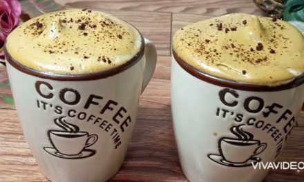 Two way coffee #cafe style Cappuccino coffee and Mocha coffee ☕