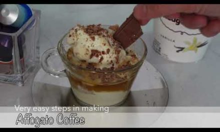 How To Make Affogato Coffee | Nespresso Ispirazione Palermo Kazaar