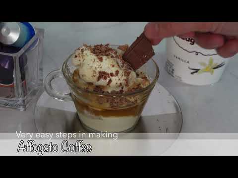 How To Make Affogato Coffee | Nespresso Ispirazione Palermo Kazaar