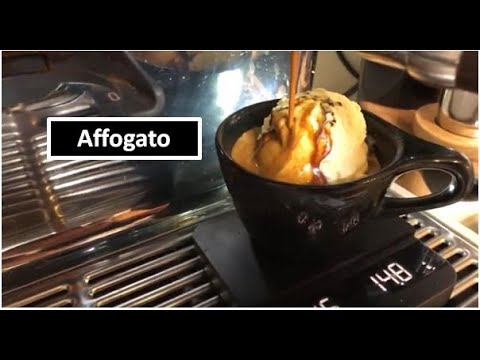 Best Desert! | Affogato Espresso | Decaf Sumatra Coffee