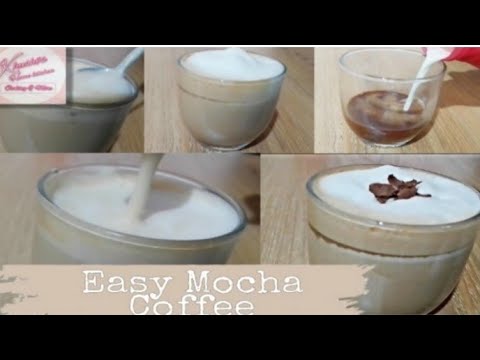 Easy Mocha Coffee || Easy Coffee with Milk foam || Milk foam without blender/beater |…