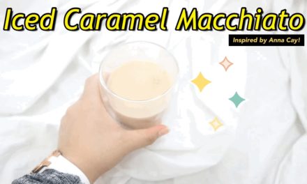 I made my own ICED CARAMEL MACCHIATO! Inspired by ANNA CAY! | Arianna Ericka