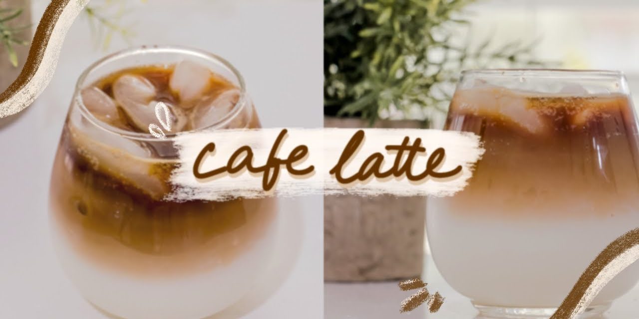 CAFE VLOG: Cafe Latte with Boba | homecafe | cafevlog | ASMR | #quynhphan