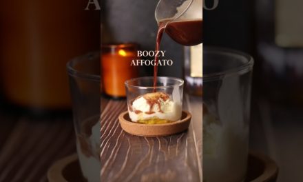 Boozy Affogato: Coffee + ice cream = cocktail & dessert!