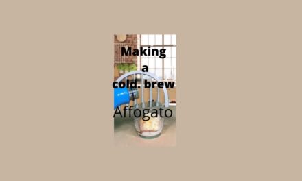 Making A Cold Brew Coffee Affogato #shorts