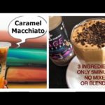 STARBUCKS STYLE CARAMEL MACCHIATO | RAGE COFFEE RECIPE CHALLENGE IN 5MINUTES|CARAMEL …
