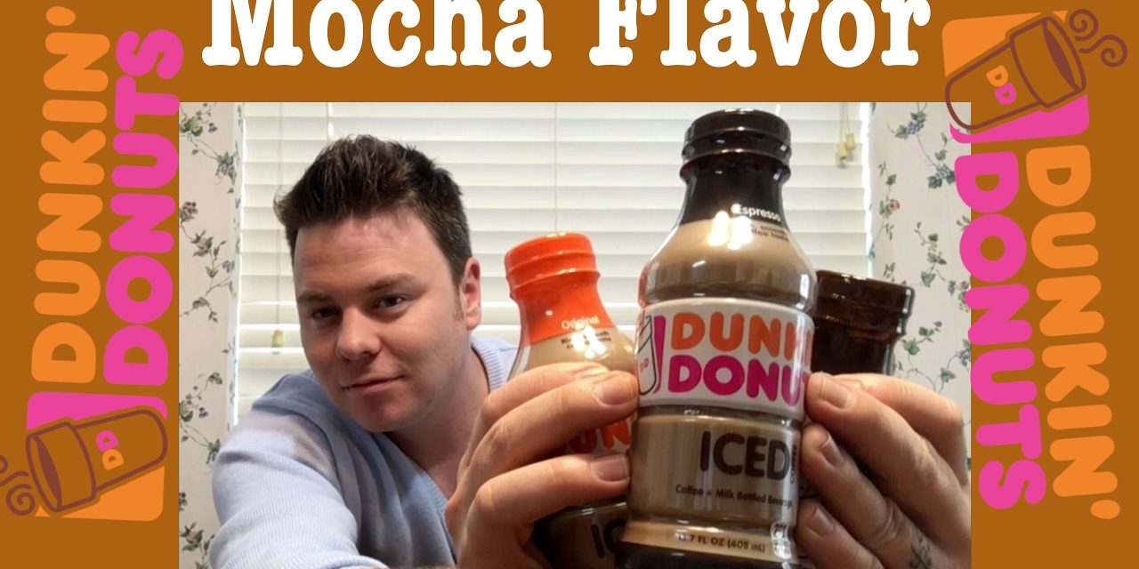DUNKIN DONUTS BOTTLED ICED COFFEE 3/4 | MOCHA