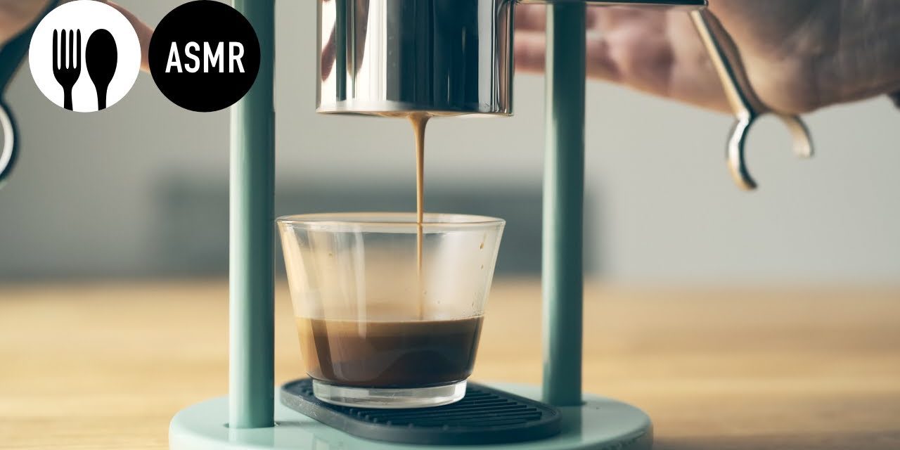 [ASMR] Morning Routine: How we make our Coffee – Double Espresso