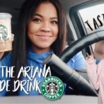 I Tried The New Ariana Grande Drink!! ( iced cinnamon cloud macchiato)
