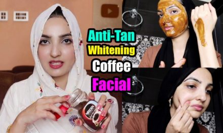 Super Easy Whitening Anti-Tan Coffee Facial at Home