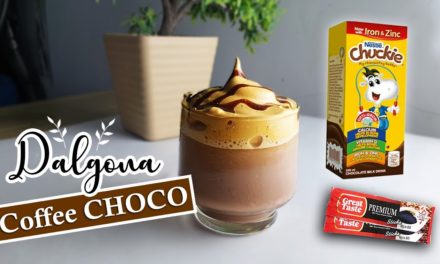 How To Make Dalgona Coffee MOCHA | Nestle Chuckie