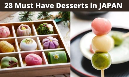 28 Must have Desserts in Japan | Wagashi, Fruit Sandwich, Cafe Latte Art, Animal Doug…