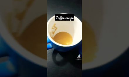 Easiest Coffee Recipe | coffee recipe | cappuccino recipe.