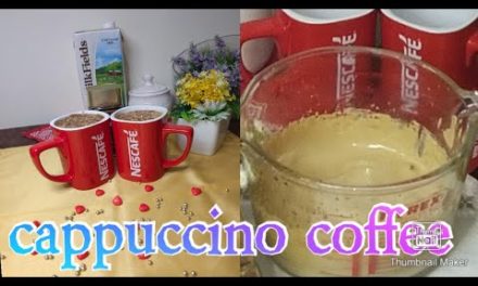 How to make cappuccino coffee Recipe by Family kitchen with Muneeba cappuccino کافی ب…