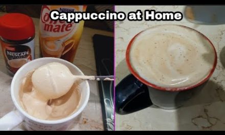 Cappuccino Coffee at Home