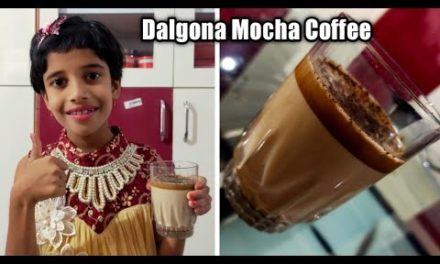 Dalgona mocha coffee by my daughter Aarya/Dalgona Mocha coffee recipe/Padmajas recipe…