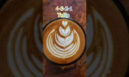 Piccolo 4-3-2-1 Tulip #piccolo #latte