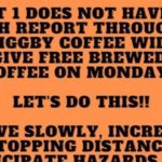 “No Crash Coffee” campaign back in Marshfield Friday | News