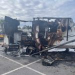Suspect set fire to RV, then went to get cup of coffee in Panama City