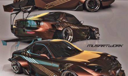 Ultra-Widebody Mazda RX-7 Is Like a Hot Cup of Coffee in a Digitally Cold Morning