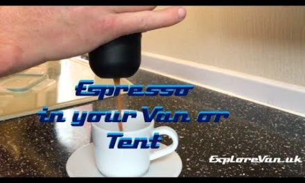 Best Portable Espresso Coffee maker gadget for Camping, Campervan and Vanlife. Review…