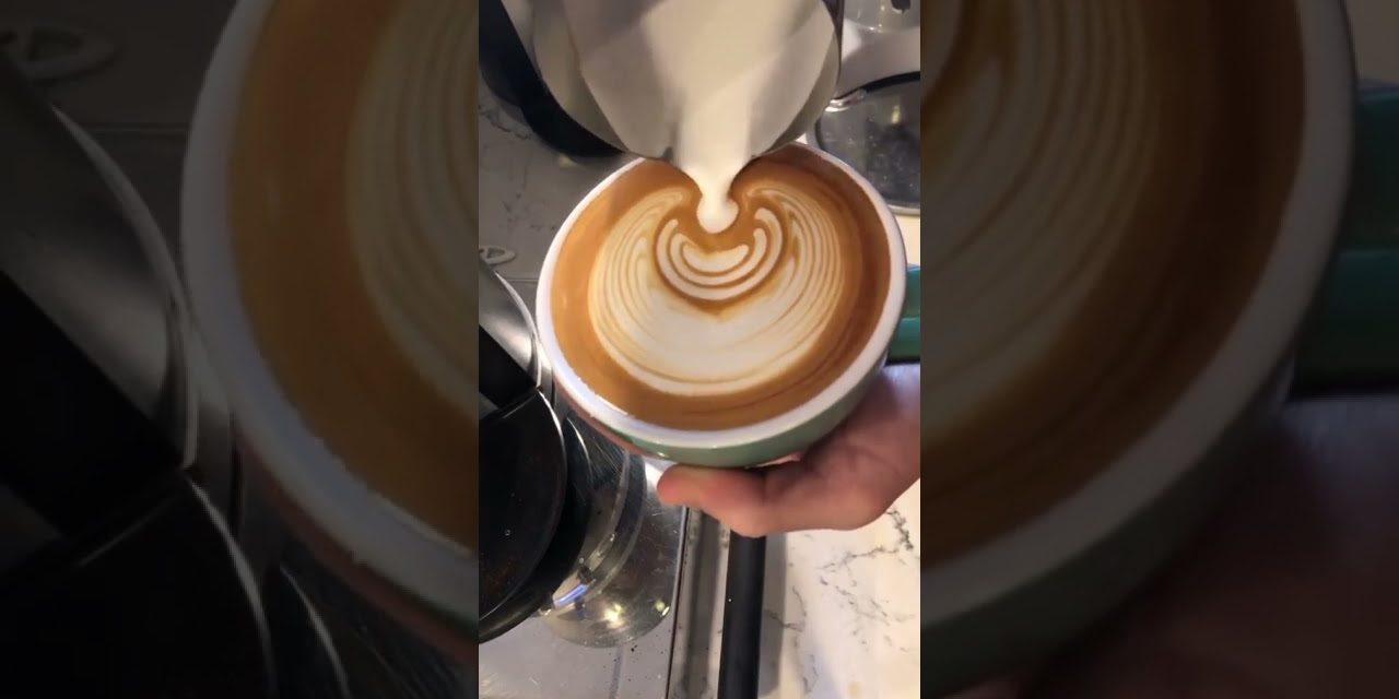 Latte Art Barista tutorial 101 #EP (428)