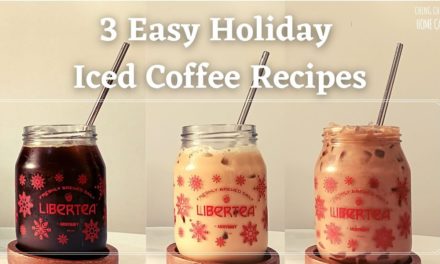 3 Easy Holiday Iced Coffee Recipes│Ching Ching 씨 Home Café