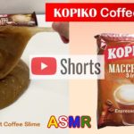 Kopiko Macchiato Coffee Slime. ASMR Satisfying Shorts (014s)