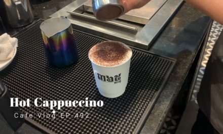 Cafe Vlog EP.492 | Hot Cappuccino with Regular size | Take away cup | Barista Vlog | …