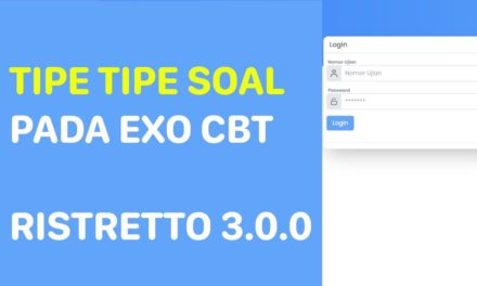 EXTRAORDINARY CBT: Tipe soal pada Ristretto 3.0.0