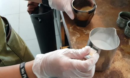 Rosetta Latte Art in a Piccolo 4Oz Cup