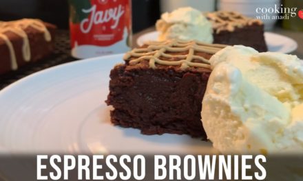 Mocha Brownies w/ Peppermint Mocha Cream | Coffee Dessert  #drinkjavy #livetocook2022…