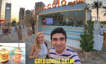 Piccolo Cafe in Qatar serves 22 Karat GOLD COFFEE| Indianfoodie