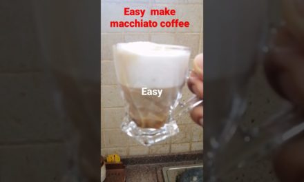 EASY MAKE  MACCHIATO COFFEE IN NESPRESSO MACHINE ☕