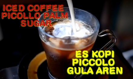 ICED COFFEE PICCOLO PALM SUGAR / ES KOPI PICCOLO GULA AREN