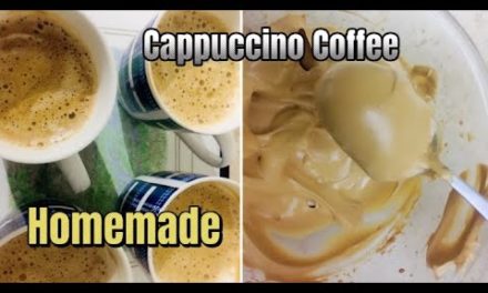 Homemade Cappuccino Coffee Cappuccino Coffee Just Made In Two Minutes Recipe By Cooki…