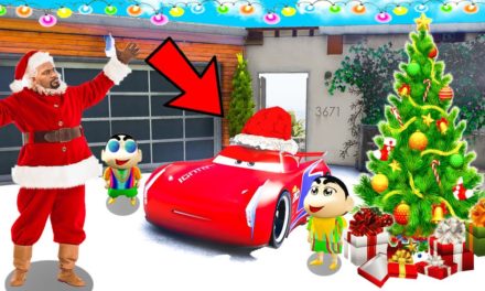 GTA 5 : SHINCHAN & PINCHAN CELEBRATE CHRISTMAS with FRANKLIN And Find GIFTS IN GT…