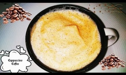 Best Cappuccino Cafe Style At Home | Only 3 Ingredients Cappuccino Coffee