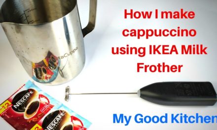 How to froth milk for cappuccino using IKEA Milk Frother/Review Portable hand blender…