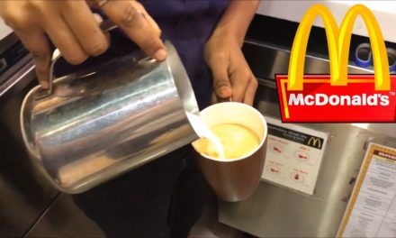 HOW COFFEE IS MADE AT McDonald's INDIA*cappuccino*