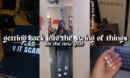 vlog | getting back into the swing of things + my goals for the new year