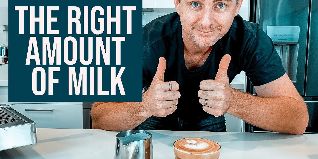 Dosing milk accurately for Flatwhite, Cappucino & Latte Coffee – MASTERCLASS Milk…
