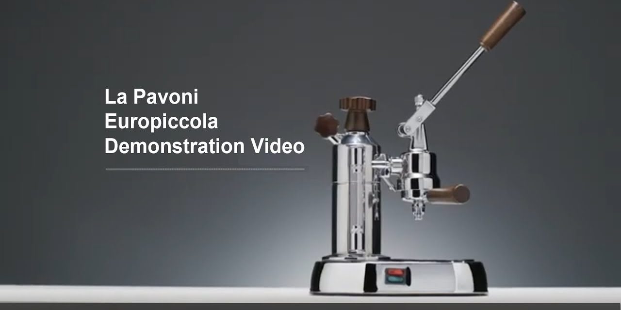 La Pavoni Europiccola lever coffee machine instructions video – How to make espresso …
