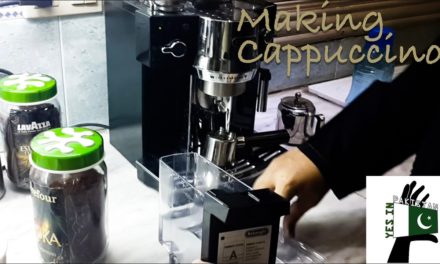 How to make Cappuccino! English/Urdu
