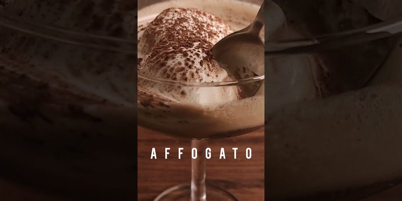 Coffee Dessert, Affogato at home #coffee #affogato #dessert #shorts
