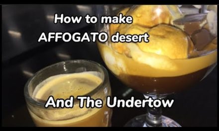 How to make AFFOGATO dessert & The Undertow Coffee|MarkBrigadoOfficial