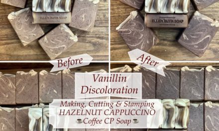How to Make  HAZELNUT CAPPUCCINO  Cold Process Goat Milk & Coffee Soap | Elle…