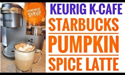 HOW TO MAKE STARBUCKS PUMPKIN SPICE LATTE KEURIG K-Cafe Latte & Cappuccino Coffee…